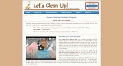 Desktop Screenshot of lets-clean-up.com